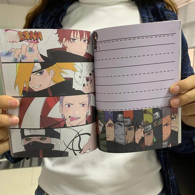 Anime Cosplay Icha Icha Paradise Funny Notebook Hatake Kakashi Book Student Gift Jiraiya Love Story Cartoon Books 4