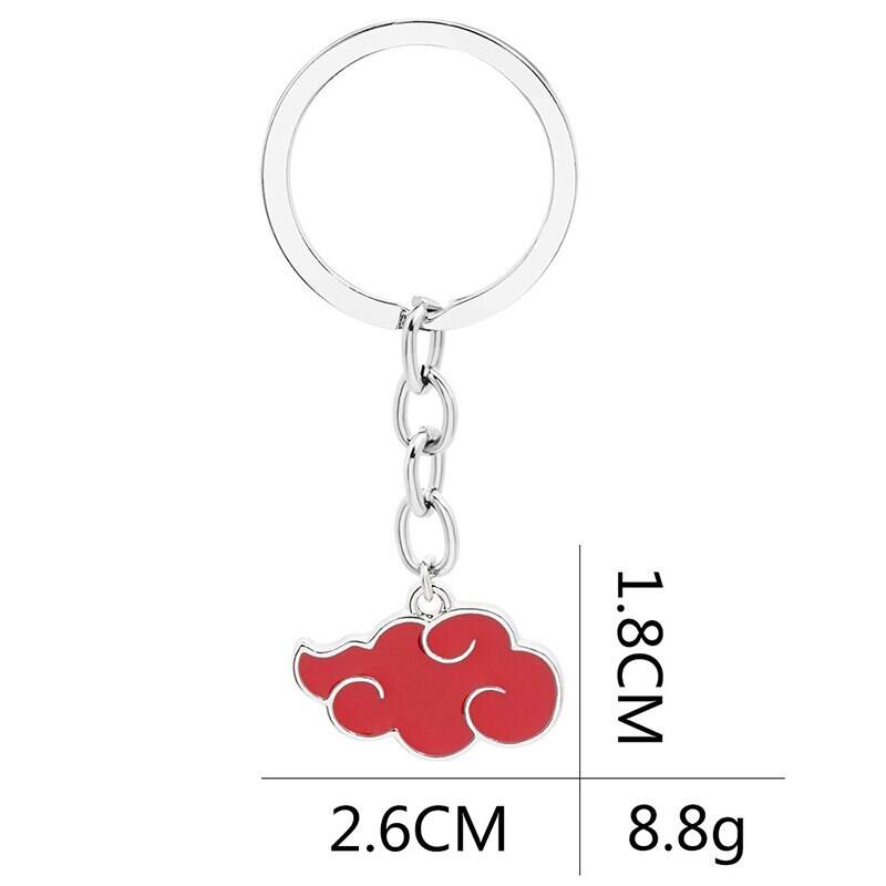 Akatsuki Clouds Keychain Accessories Small Anime Gift Itachi 3