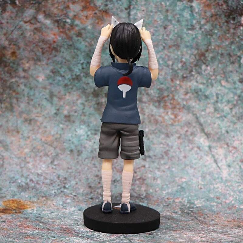 15cm Naruto Anime Figure Akatsuki Member Childhood Uchiha Itachi Action Figures PVC Model Doll Collection Cartoon Kids Toy Gift 4