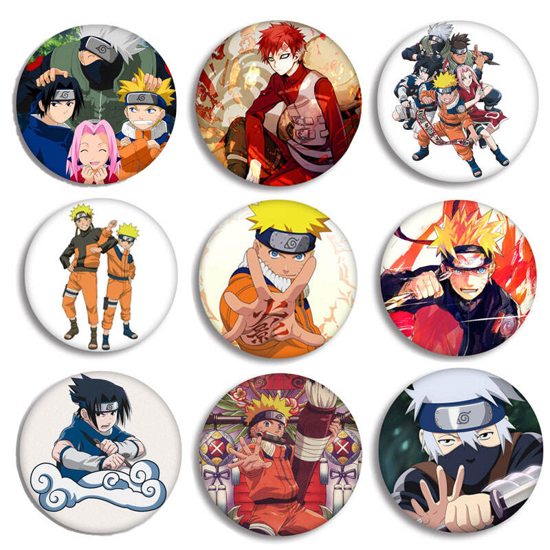 Anime Metal Button Backpack Jewelry Brooch DIY Little Gift Funny Cartoon Collect Boy Girl Friend Gifts 1