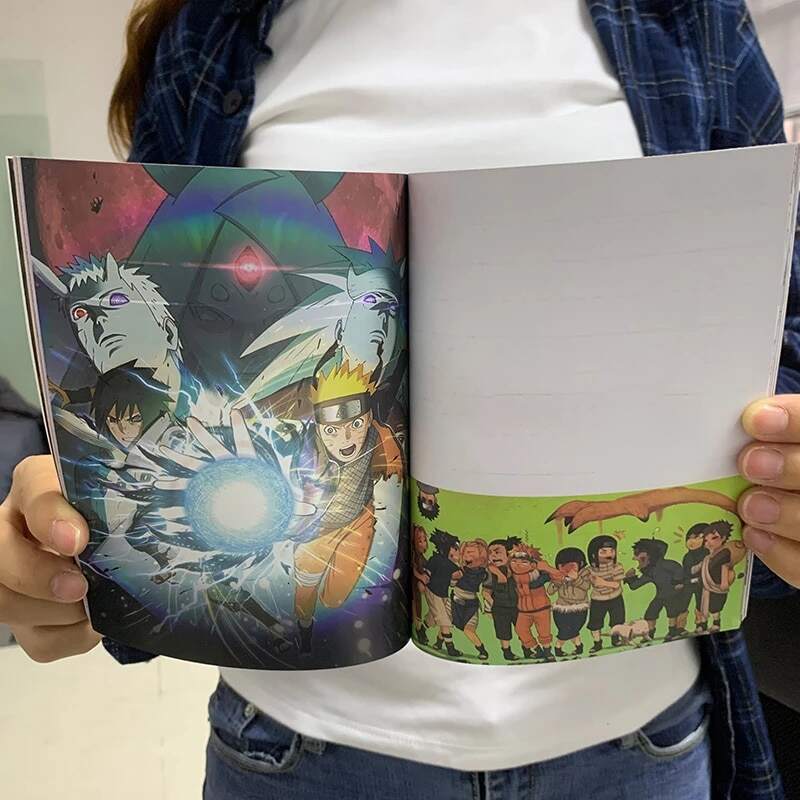 Anime Cosplay Icha Icha Paradise Funny Notebook Hatake Kakashi Book Student Gift Jiraiya Love Story Cartoon Books 2