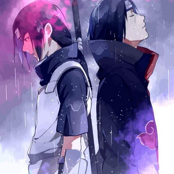 Japanese Anime Itachi and Sasuke Aesthetic Poster Canvas Wall Art Painting Decor Pictures Living Room Home Decoration Prints 7