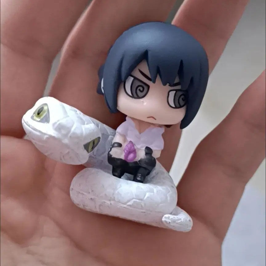 Action 4 CM Mini Figurine Toys For Children Anime Naruto Kakashi Uchiha Sasuke Deidara Gaara Desck Decor Model Gift Collectibles 4