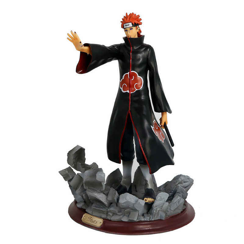 Naruto Shippuden Anime Model Akatsuki Six Paths Of Pain GK Action Figure 27cm Statue Collectible Toy Desktop Decoration Figma 3