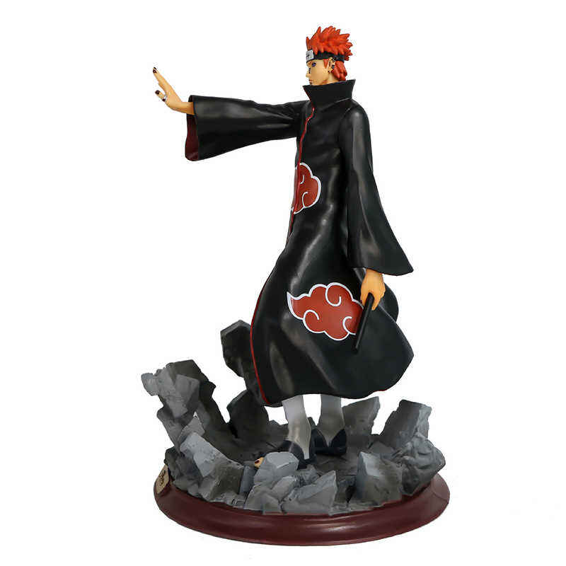 Naruto Shippuden Anime Model Akatsuki Six Paths Of Pain GK Action Figure 27cm Statue Collectible Toy Desktop Decoration Figma 4