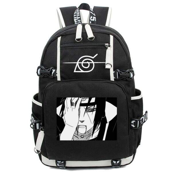 Anime Cosplay Backpack Akatsuki Sharingan Student School Shoulder Bag Teentage Travel Rucksack 7
