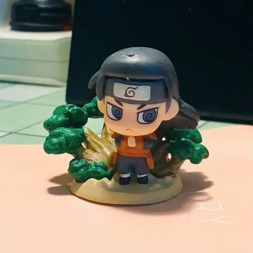 Action 4 CM Mini Figurine Toys For Children Anime Naruto Kakashi Uchiha Sasuke Deidara Gaara Desck Decor Model Gift Collectibles 2